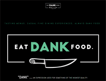 Tablet Screenshot of eatdankfood.com